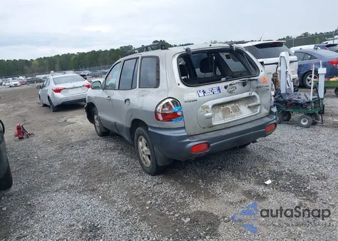 2002 Hyundai Santa Fe Gls/Lx from USA, damaged, VIN KM8SC13DX2U318316